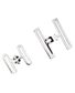 ATTACHES SURSANGLES 75MM