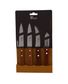 SET 4 COUTEAUX MANCHE BOIS