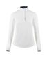 POLO CONCOURS ML FEMME BLAIRE BLANC