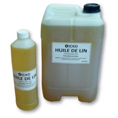 HUILE DE LIN BIDON DE 1L