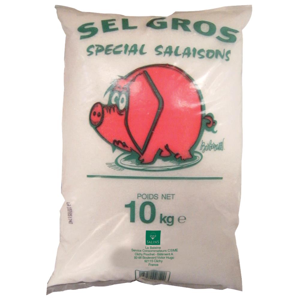 Gros sel – sac de 1kg – BVBR – Marché ambulant