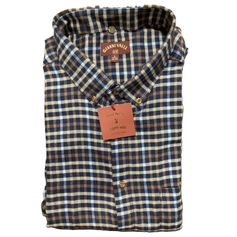 CHEMISE FLANNELLE CARREAUX BLEU